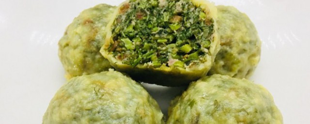 如何制作闽南菠菜团子 怎么制作闽南菠菜团子