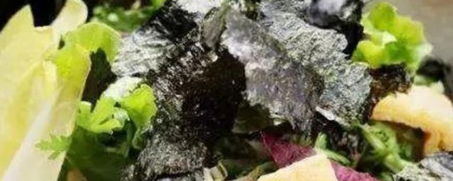 海苔的功效与作用禁忌 海苔有什么功效与作用禁忌