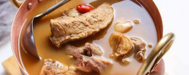 肉骨茶 肉骨茶怎么做
