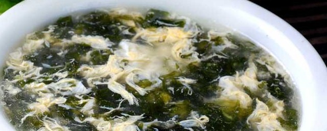 黄金紫菜蛋花汤的制作方法 黄金紫菜蛋花汤的制作方法介绍