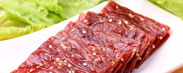 芝麻蜜汁猪肉脯的制作方法 芝麻蜜汁猪肉脯的制作方法