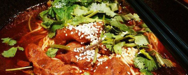 川味牛肉面 川味牛肉面怎么做