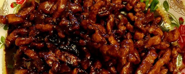 京酱肉丝的日常制作方法 日常制作京酱肉丝的方法
