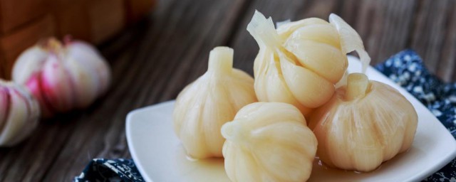 大蒜头的腌制方法 大蒜头怎样腌制好吃呢