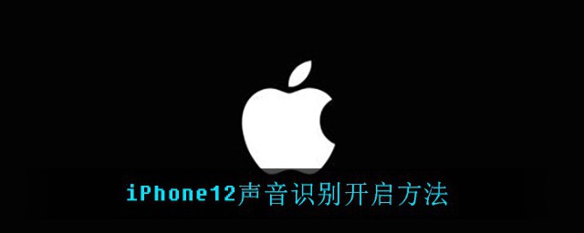 iPhone12如何开启声音识别 iPhone12开启声音识别步骤和作用