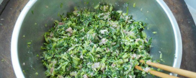 小白菜猪肉馅煎饼的做法 小白菜猪肉馅煎饼怎么做