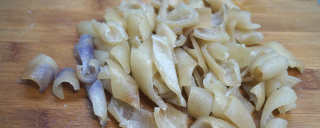 干肉皮怎么泡发 干肉皮泡发方法