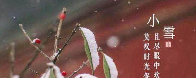 小雪节气吃什么传统食物 适合小雪节气吃的食物简介
