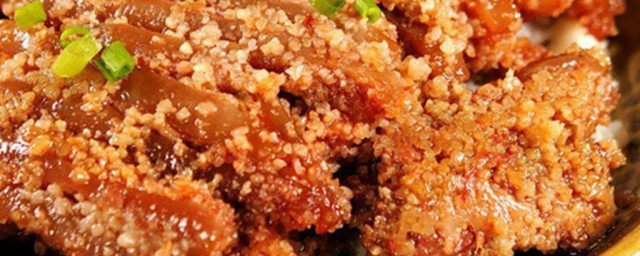 如何做米粉蒸五花肉呢 米粉蒸肉制作次序
