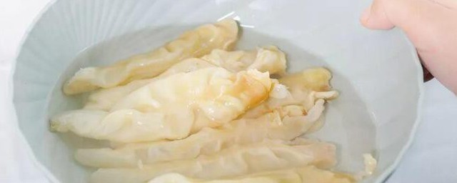 干鱼肚怎么泡发 干鱼肚如何泡发