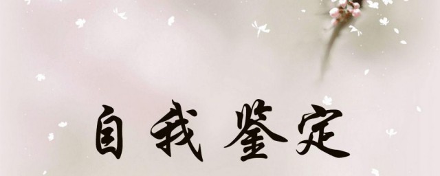 自我鉴定毕业生登记表 自我鉴定登记表内容