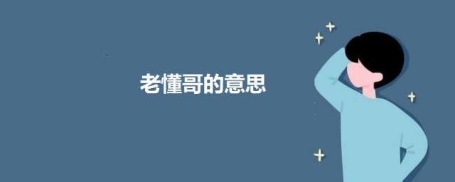 老懂哥是什么意思 老懂哥的意思简介