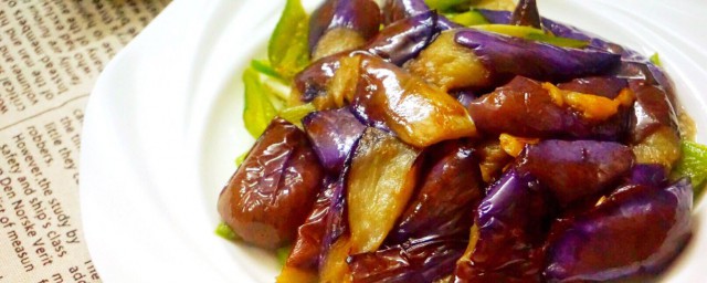 素烧茄子的家常做法 素烧茄子怎么做