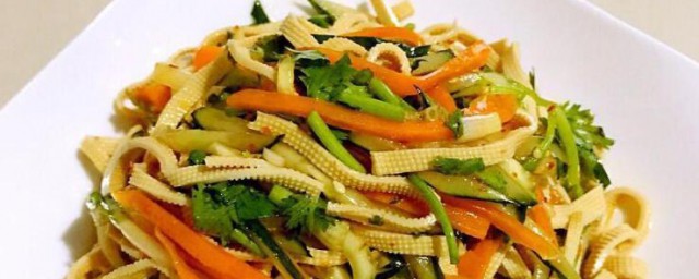 豆腐皮的做法大全家常 豆腐皮如何做