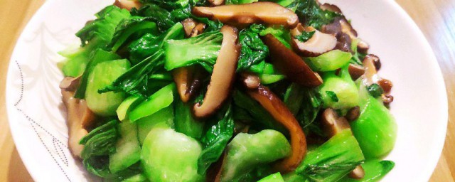 蘑菇青菜怎么炒好吃 蘑菇青菜如何炒好吃