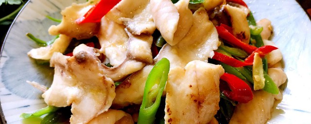 鲷鱼怎么做好吃又简单 制作炒鲷鱼片的方法