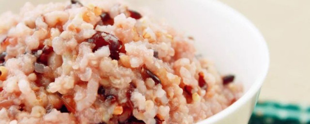 杂粮米饭怎么煮 薏仁杂粮米饭家常做法分享