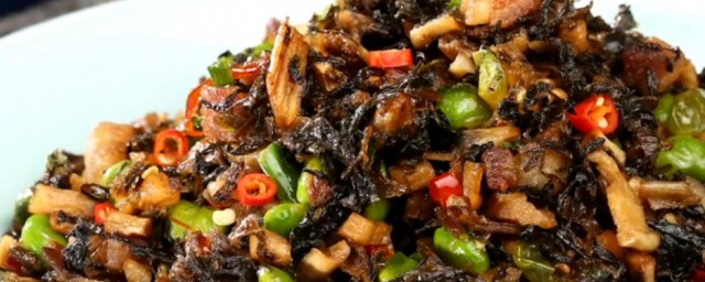 外婆菜怎么炒好吃 外婆菜的做法