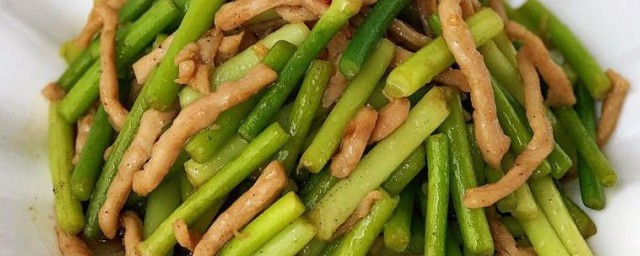 蒜苔怎么炒好吃 炒蒜苔需要哪些材料