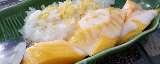 芒果饭 芒果糯米饭的家常做法分享