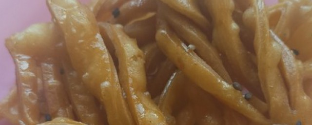 蜜翻花的做法和配方 自制蜜翻花