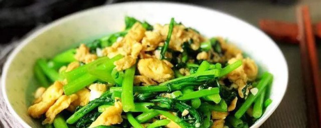 茼蒿怎样炒才好吃 茼蒿的烹饪办法