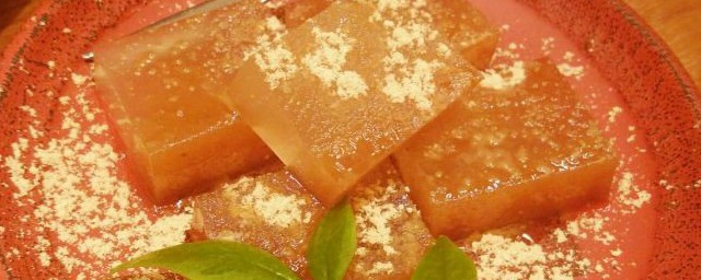 葛根肉糕的做法和配方 葛根肉糕做法步骤