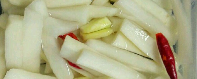 萝卜怎么泡又脆又好吃 萝卜又脆又好吃的泡发