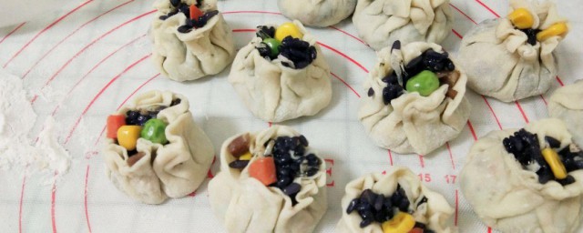 乌饭烧麦的做法 迷你乌饭烧麦的家常做法分享