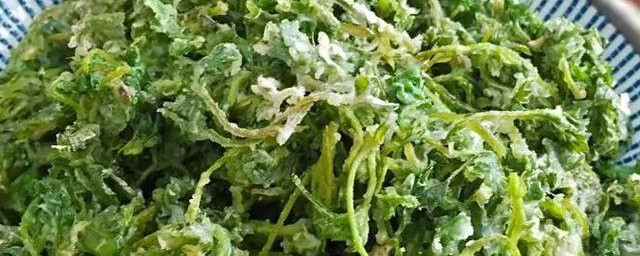 炝拌蒸茵陈的做法 炝拌蒸茵陈怎样做
