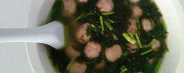 牛肉丸紫菜蛋汤的做法 牛肉丸紫菜蛋汤如何做好吃