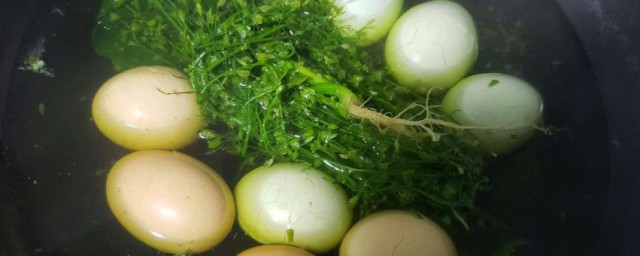 煮荠菜鸡蛋的方法 煮荠菜鸡蛋怎么做