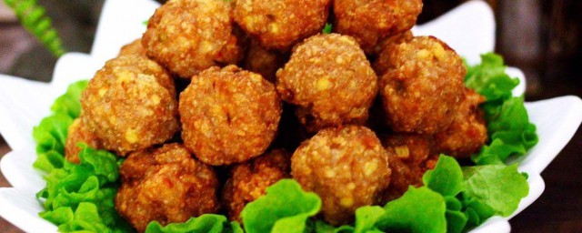 豆腐丸子制作方法炸的 炸豆腐丸子的制作方法