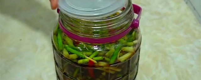 怎么腌制蒜苔 腌制蒜苔需要哪些材料