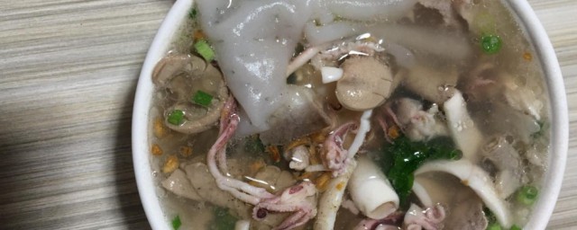 正宗汤粉做法窍门 正宗汤粉怎么做