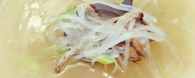 冬萝卜怎么做好吃窍门 萝卜丝汤怎么做