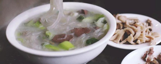 羊杂粉丝汤做法窍门 做羊杂粉丝汤的窍门