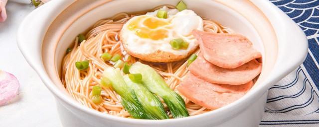餐蛋面做法 餐蛋面怎么做