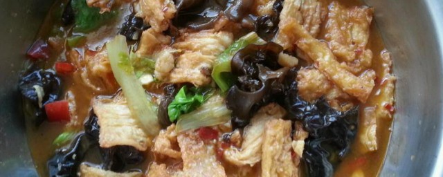 炝锅腐竹的做法 炝锅腐竹怎么做