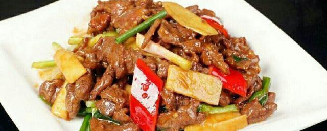 炒牛肉片的家常做法 炒牛肉片的家常做法简单简介