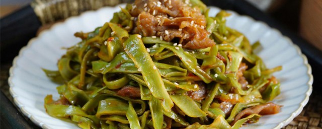 贡菜的做法 贡菜炒肉做法介绍