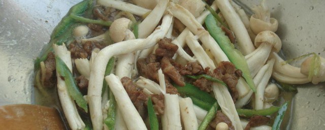 蟹味菇小炒的制作方法 美味蟹味菇小炒的制作方法