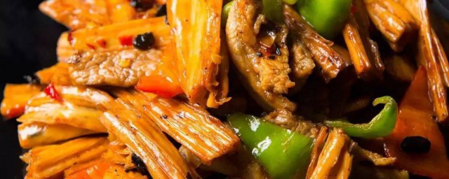 炒腐竹的做法 怎样做炒腐竹