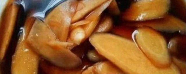 醋泡姜的功效与作用及食用方法 醋泡姜的作用与功效及食用方法