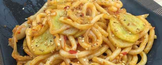 泡菜乌冬面 泡菜乌冬面怎么做呢