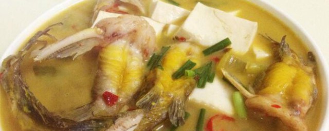 黄刺鱼炖豆腐皮的做法 黄刺鱼炖豆腐皮怎样做