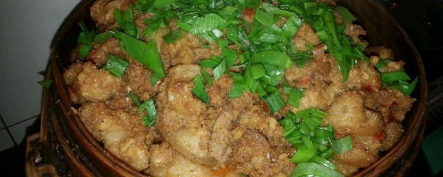 如何做猪肉蒸碗 猪肉蒸碗需要哪些材料