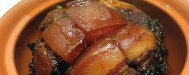 菜干蒸肉的做法和配方 菜干蒸肉怎么做