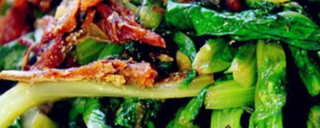 过水菜怎么炒 过水菜做法