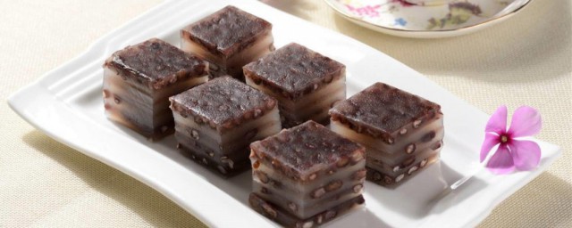 清甜红豆糕做法 红豆糕需要哪些材料